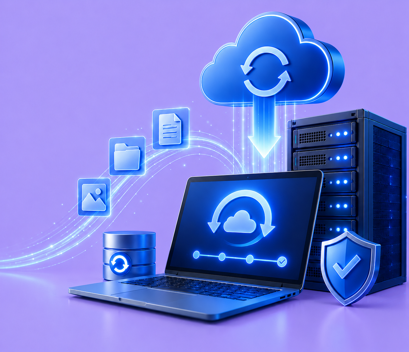 🔄 Backup e recuperação sem complicação